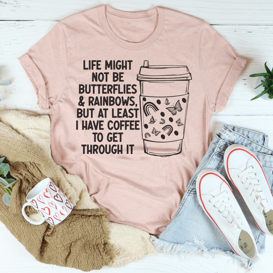 Butterflies And Rainbows T-Shirt-2