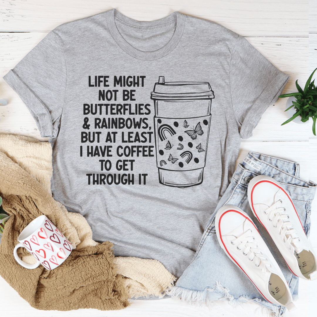 Butterflies And Rainbows T-Shirt-4