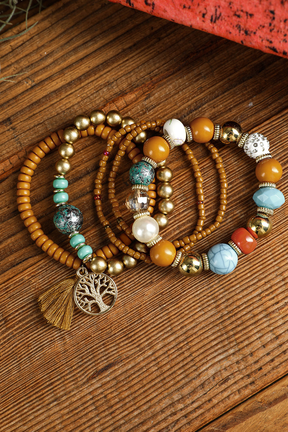 Maria Boho Beaded Bracelets Set-1