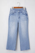 Kendra High Waist Flared Jeans-0