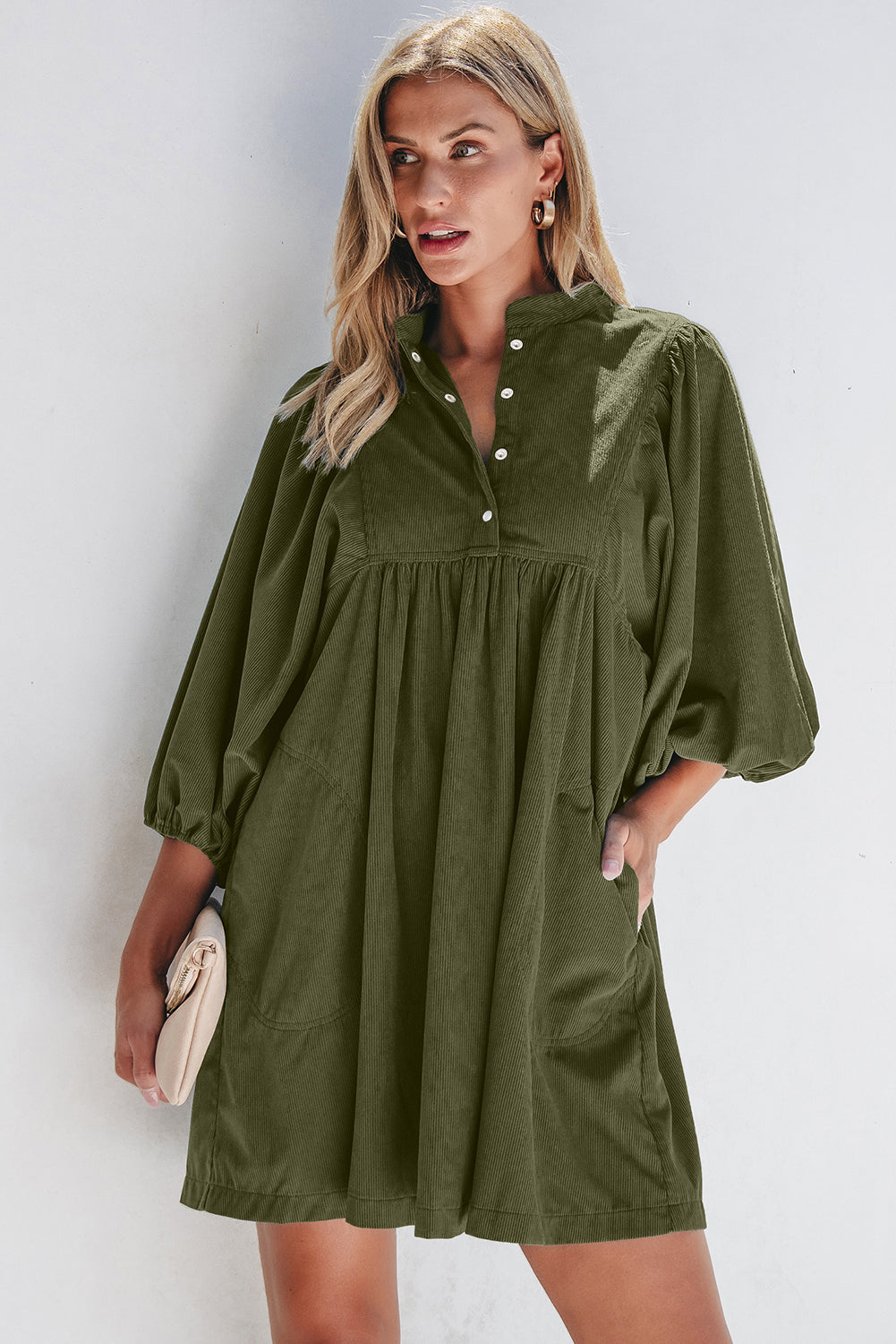 Celeste Waist Bracelet Sleeve Dress-3