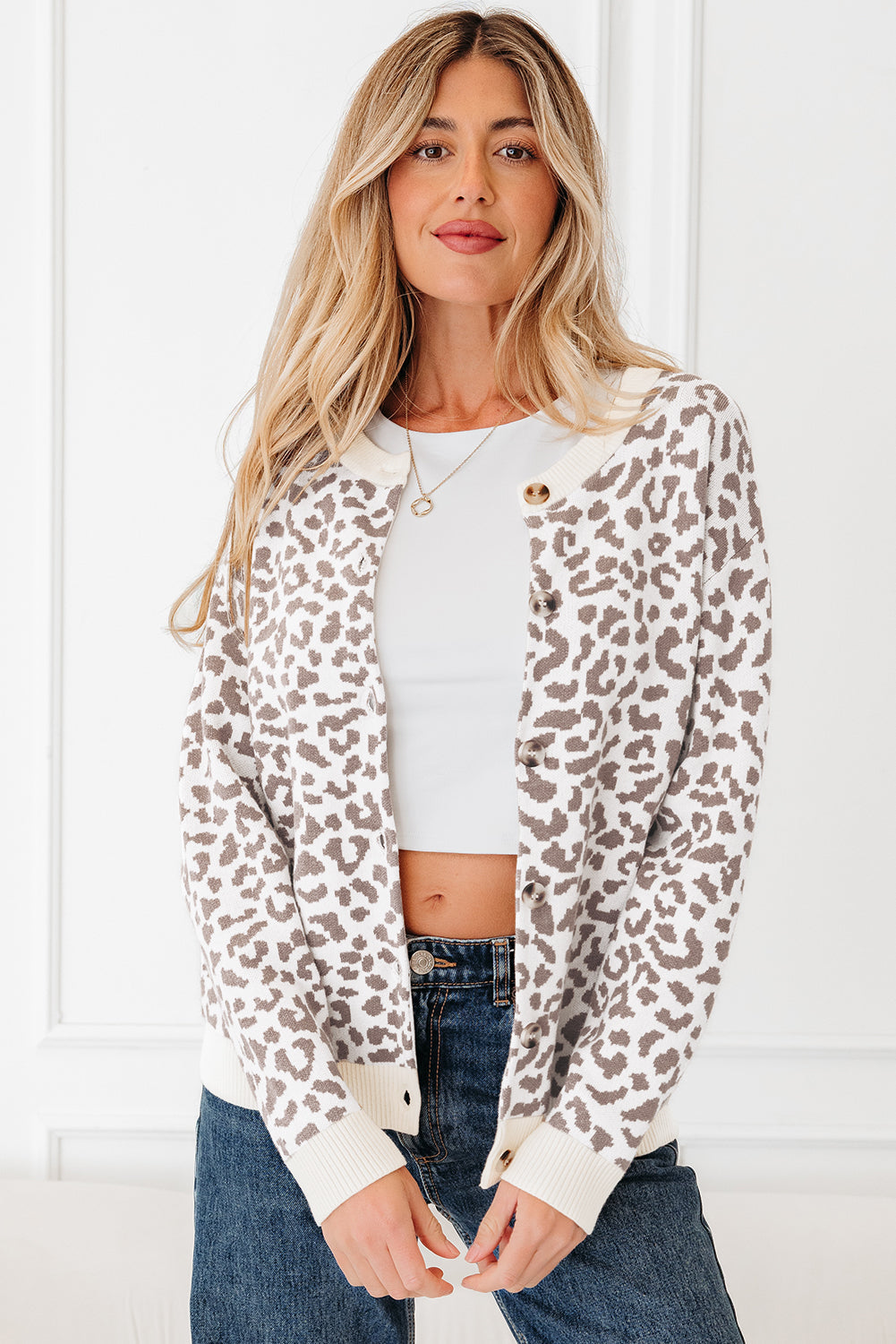 Tayayia Chunky Knitted Cardigan Sweater-0
