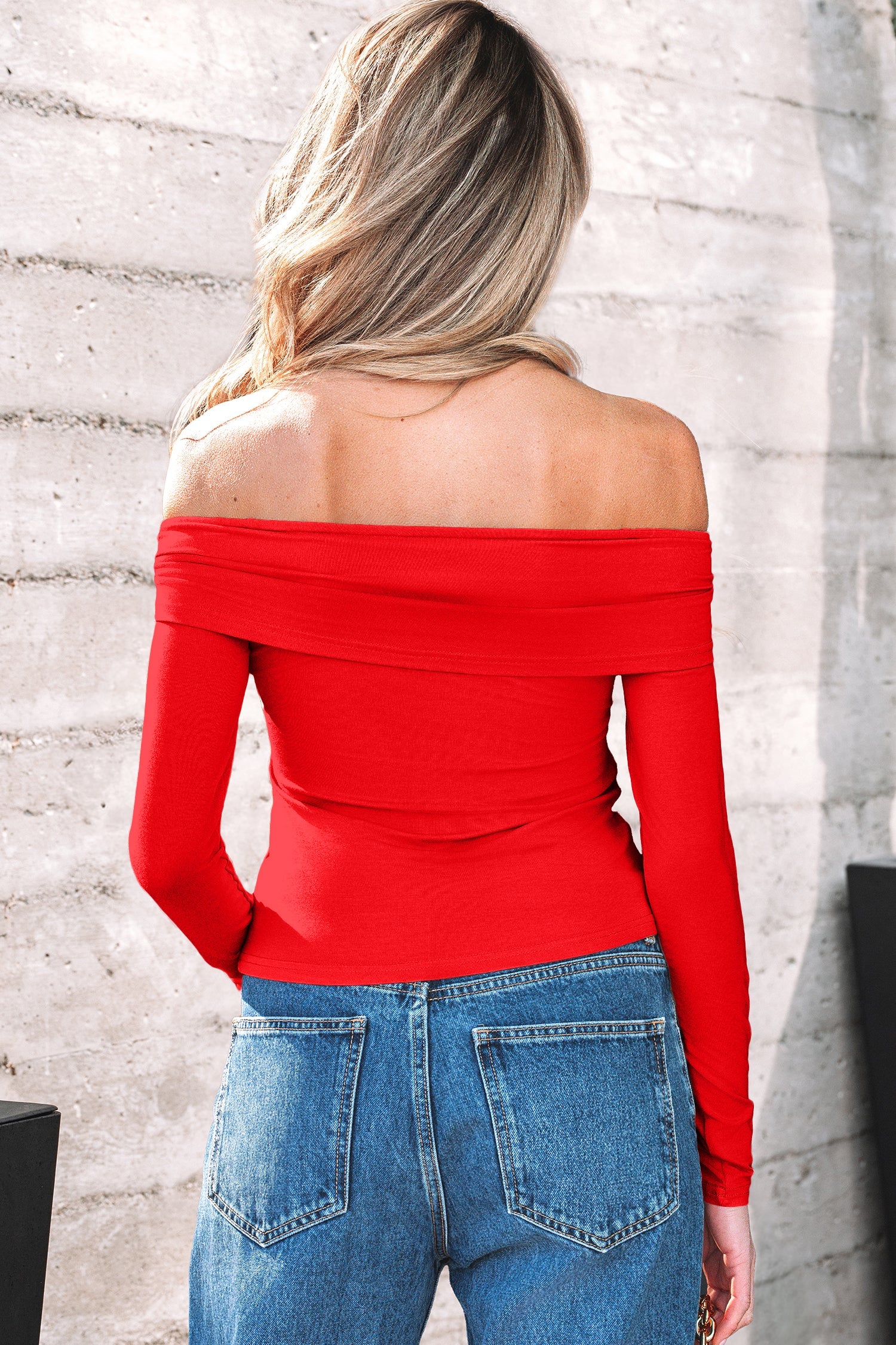 Rowyn Sleeve Slim top Long Sleeve Top-1