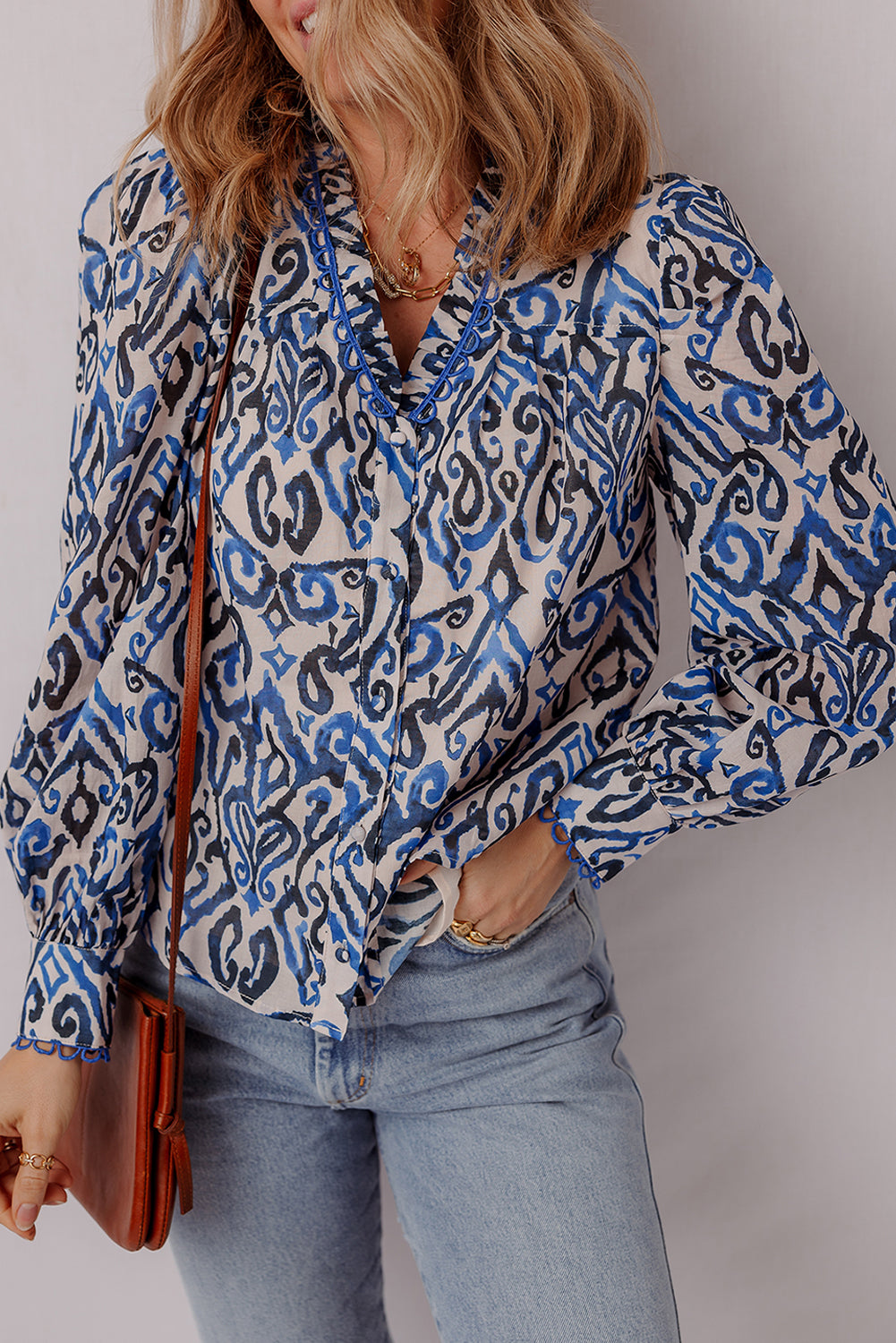Emi Long Sleeve Shirt Long Sleeve Top-0
