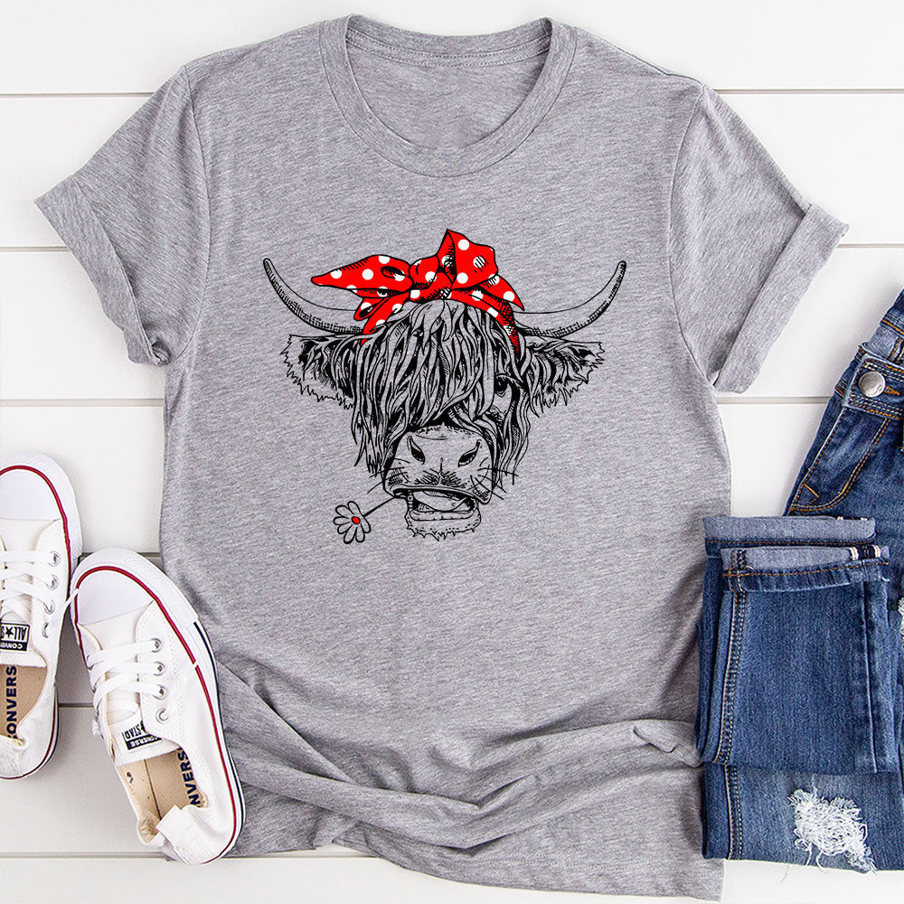Cute Cow T-Shirt-3