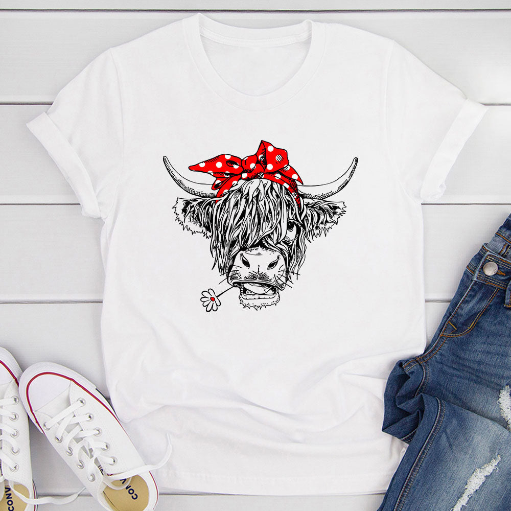 Cute Cow T-Shirt-19