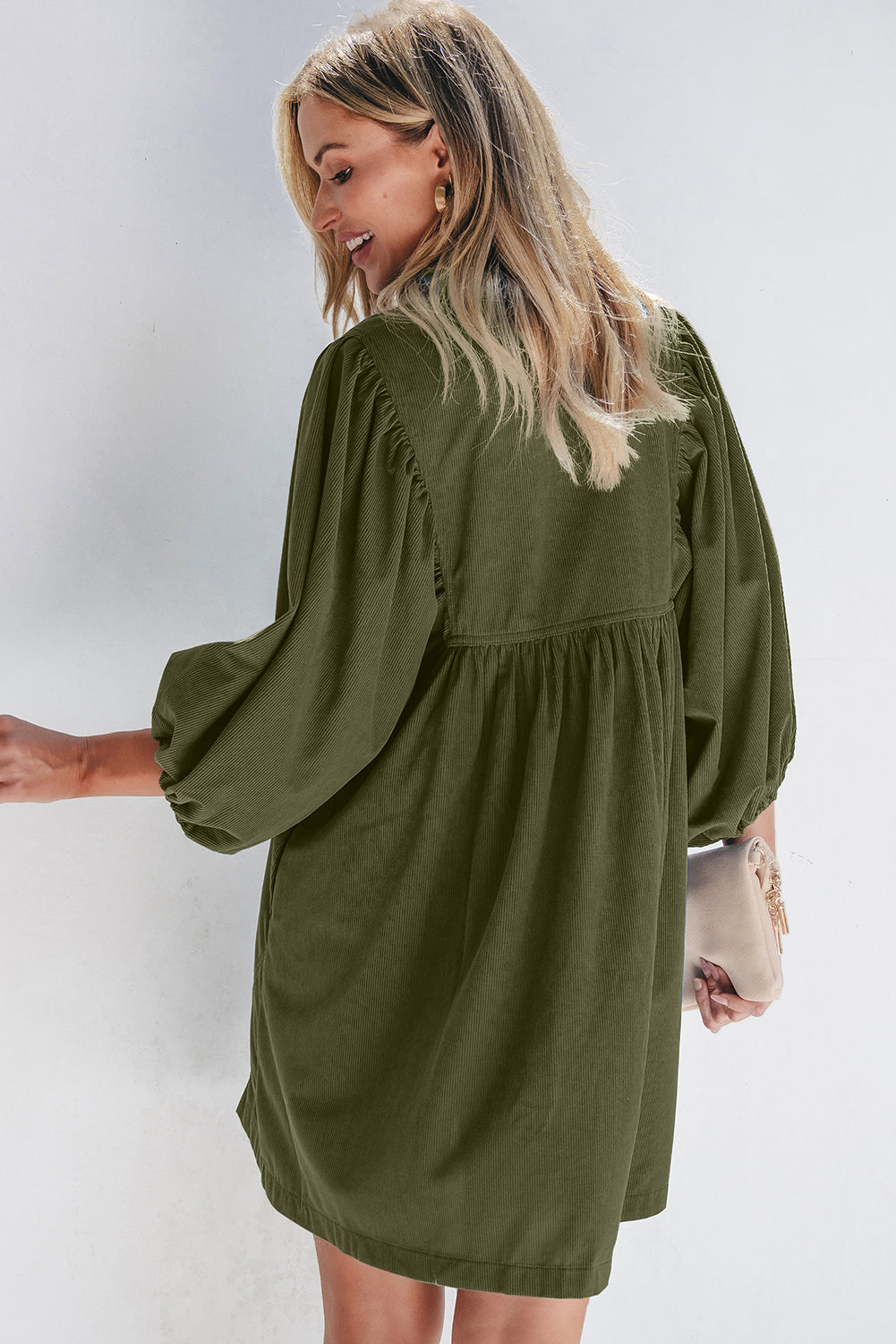 Celeste Waist Bracelet Sleeve Dress-1