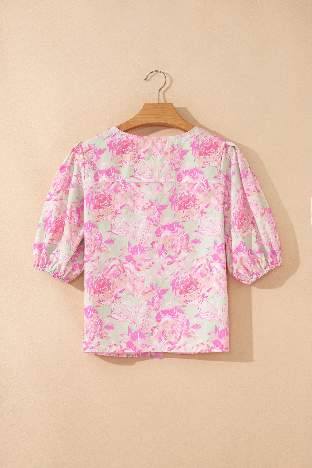 Ayla Short Puff Sleeve Blouse-4
