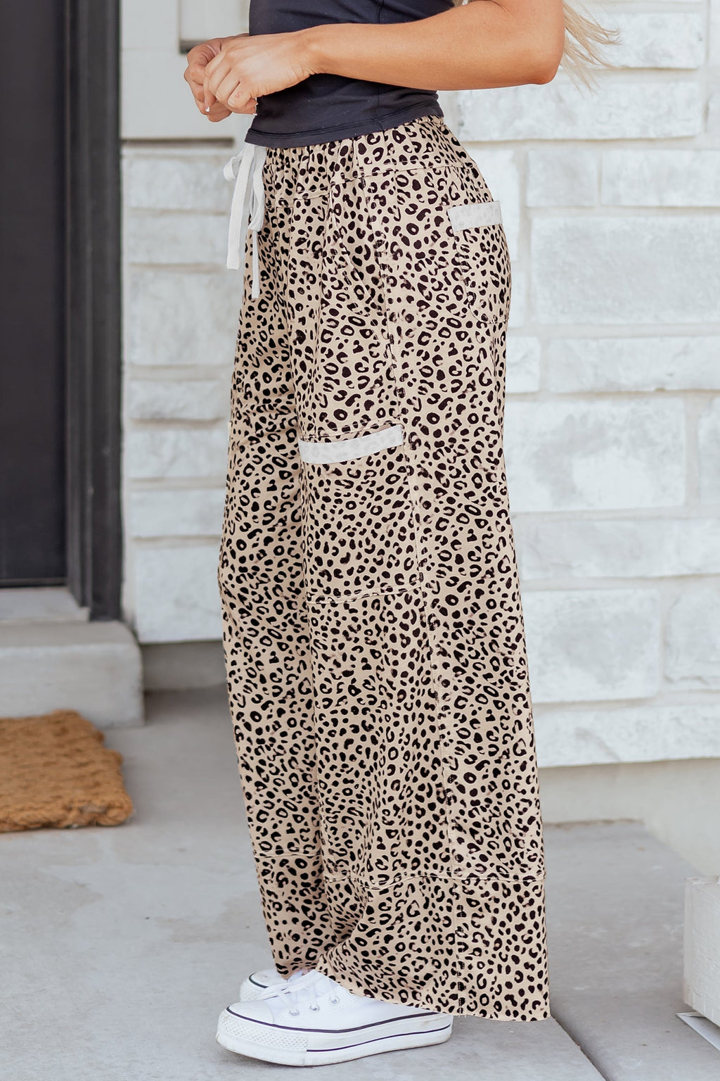 Aitana Leg Terry Knit Pants-3