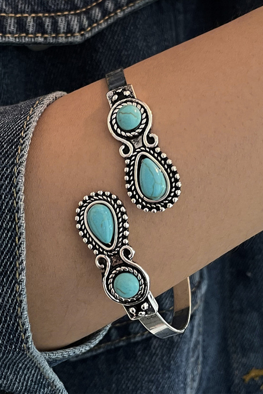 Elisa Skobeloff Western Stone Bracelet-0