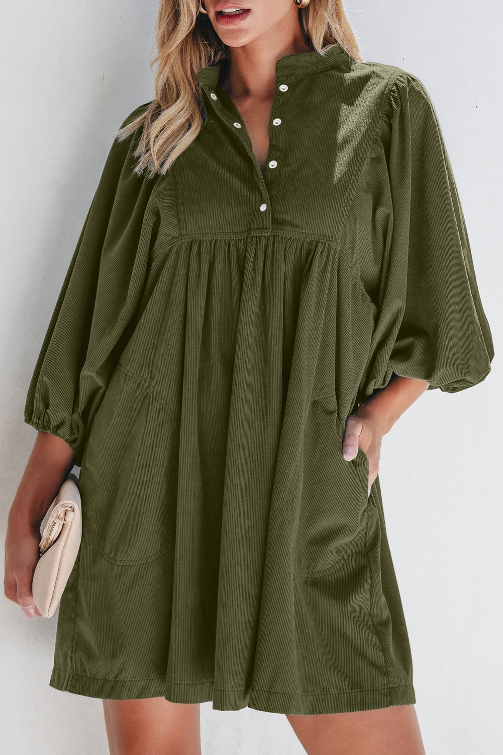 Celeste Waist Bracelet Sleeve Dress-4