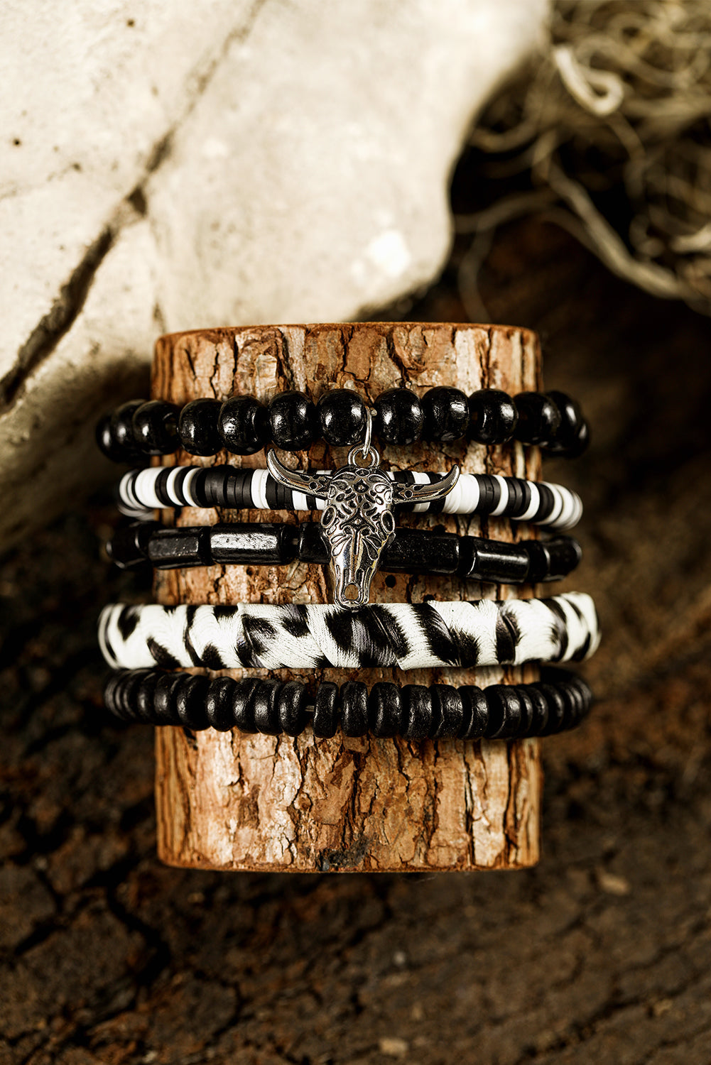 Elisa Charm 5pcs Bracelet Set-1