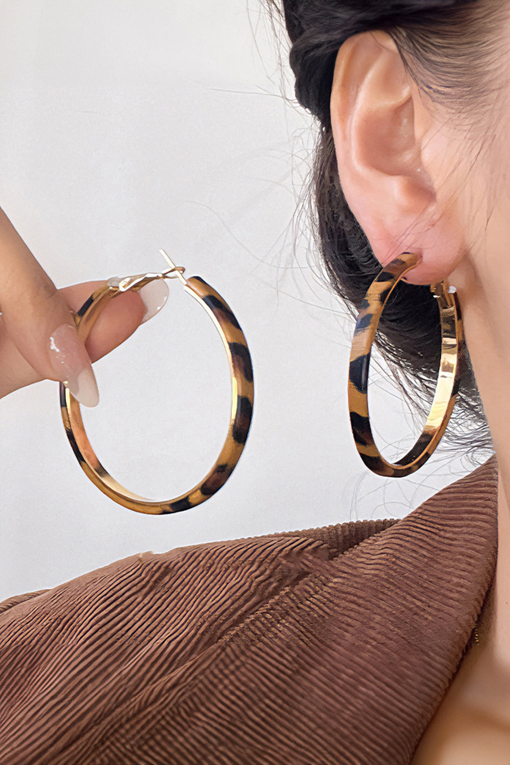 Sajira Stainless alloy Hoop Earrings-0
