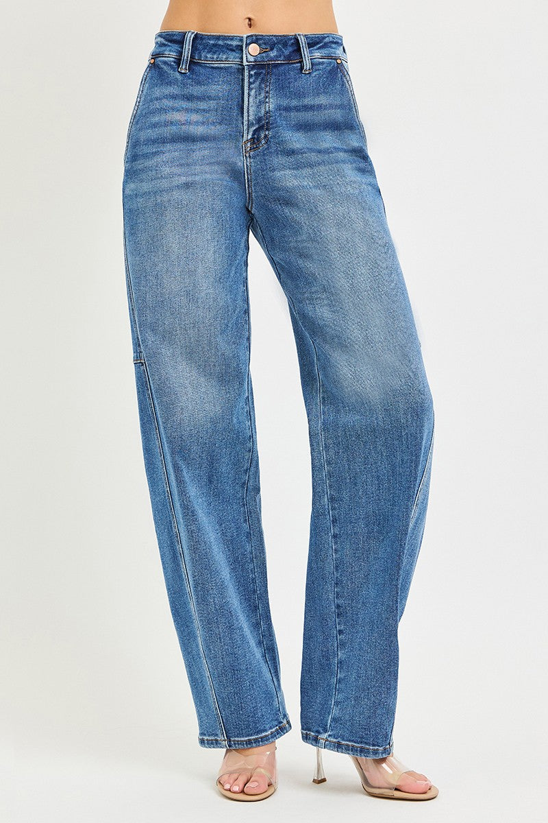 RISEN Slouchy Baggy Jeans-1