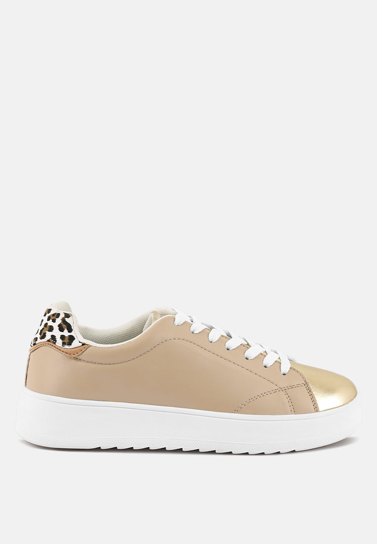 Dory Metallic Accent Sneakers-0