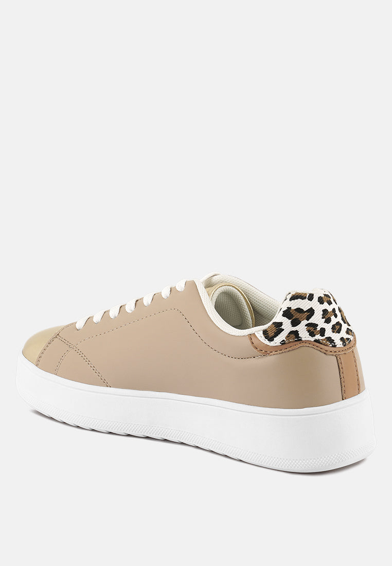 Dory Metallic Accent Sneakers-4