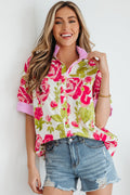 Rebekah Collar Short Sleeve Shirt-0