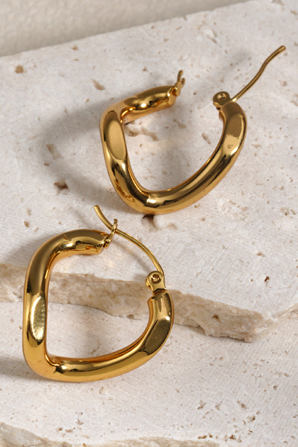 Zyla Spiral Stainless Steel Earrings-2