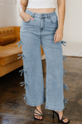 Maryam Straight Leg Loose Jeans-0