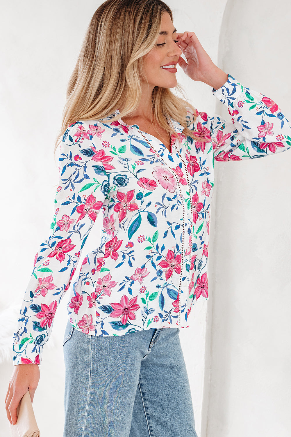 Juliette Long Sleeve Shirt Long Sleeve Top-4