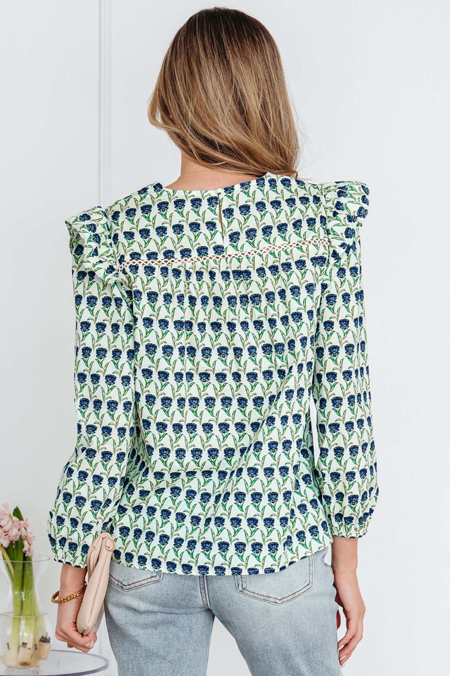 Amalia Long Sleeve Blouse Long Sleeve Top-1