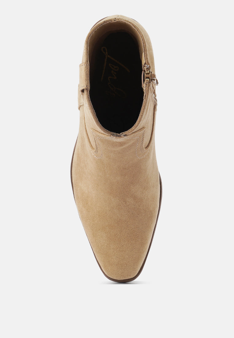 Elettra Ankle Length Cowboy Boots-3