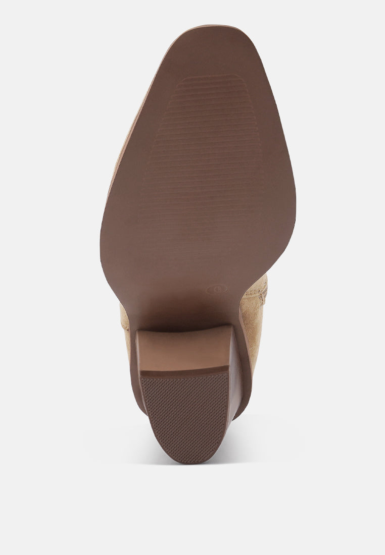 Elettra Ankle Length Cowboy Boots-4