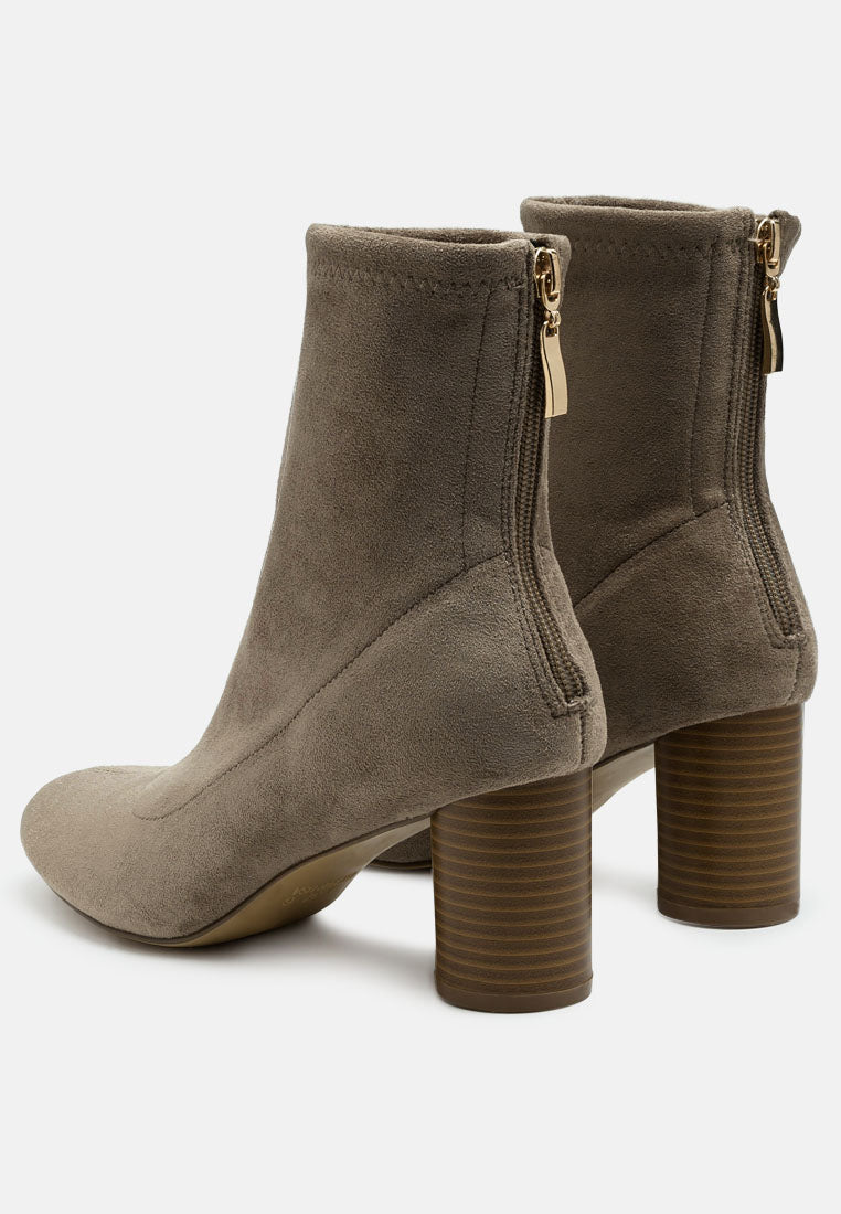 Emerson Micro Suede Ankle Boots-2