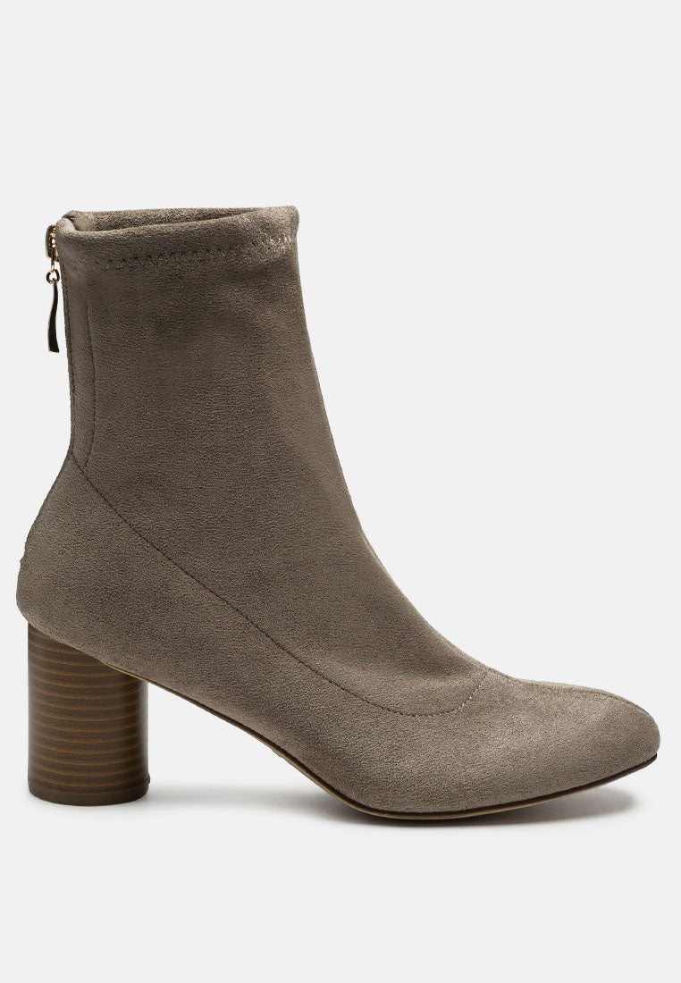 Emerson Micro Suede Ankle Boots-0