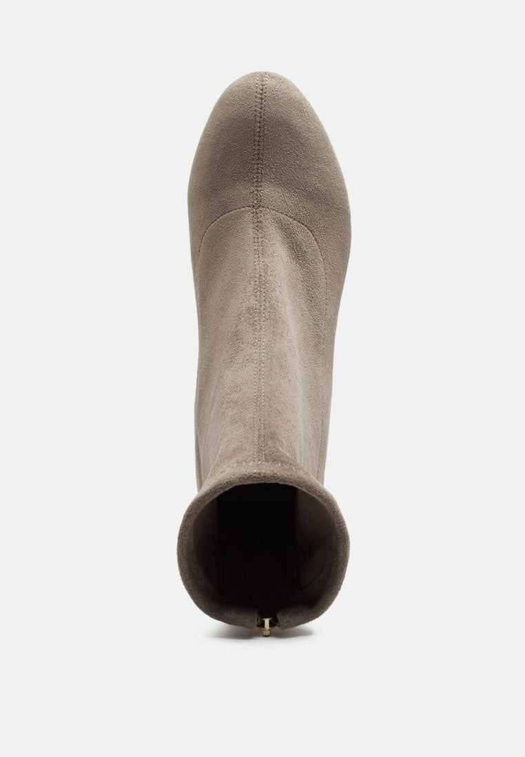 Emerson Micro Suede Ankle Boots-3