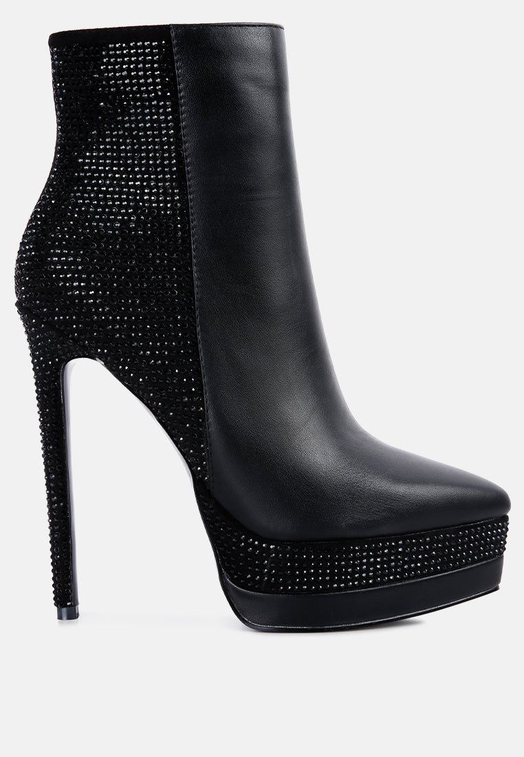 Encanto High Heeled Ankle Boots-6