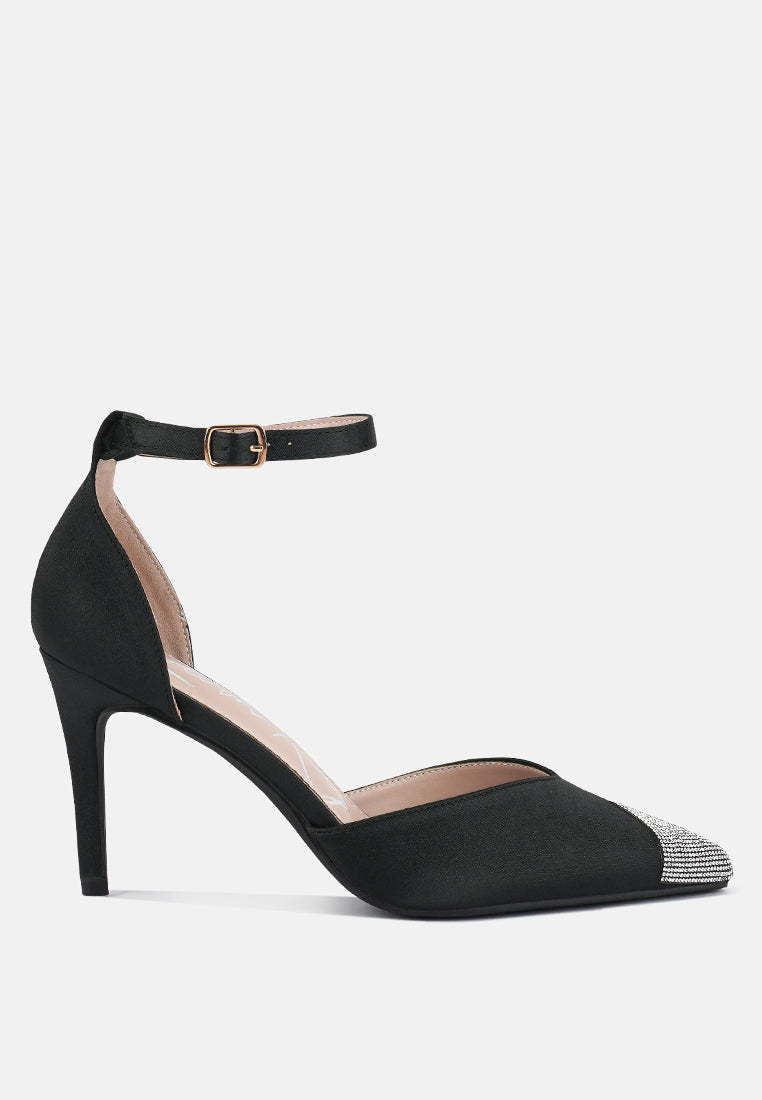 Everalda Toe Cap Embellished Sandals-2