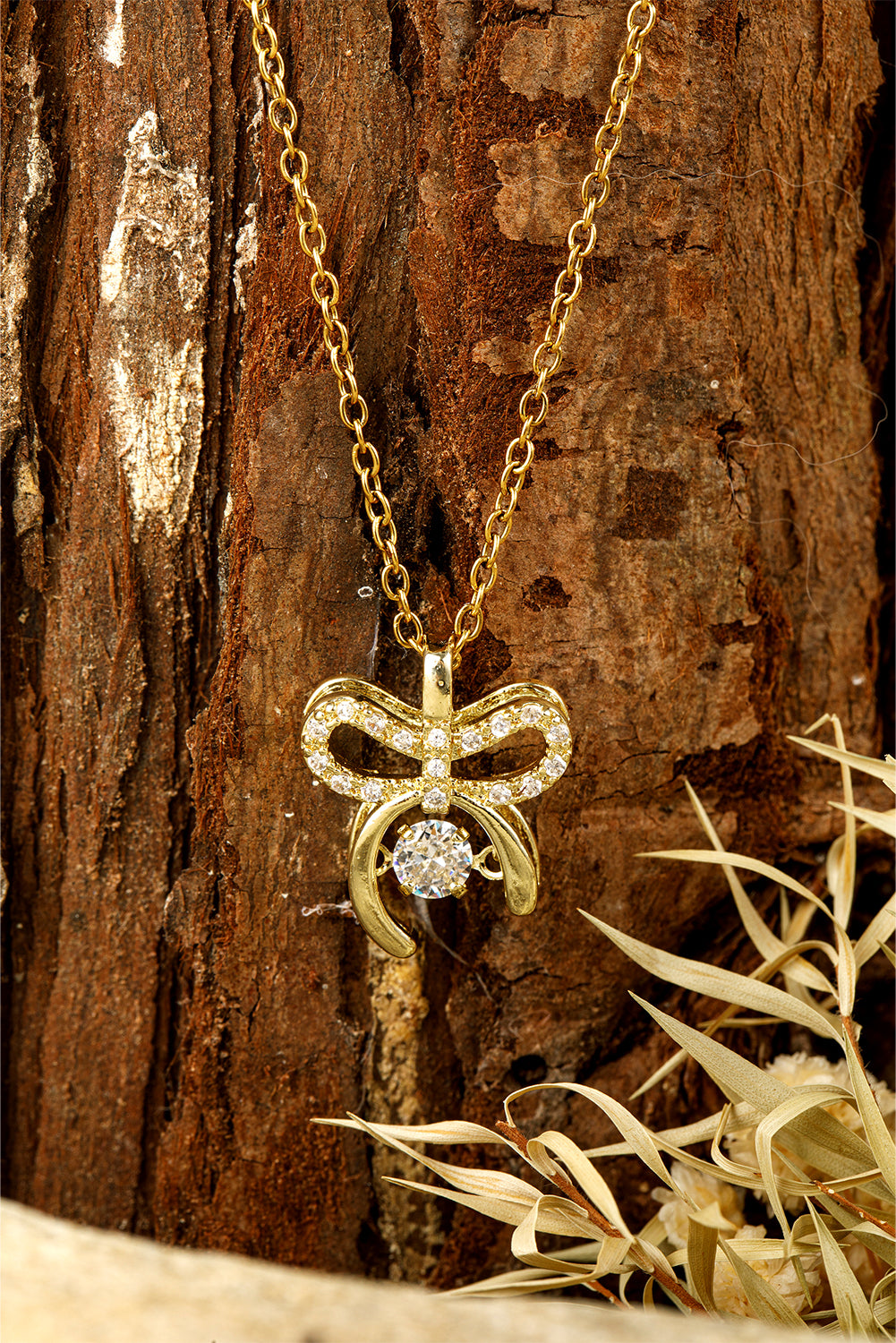 Athena Pendant Plated alloy Necklace-1