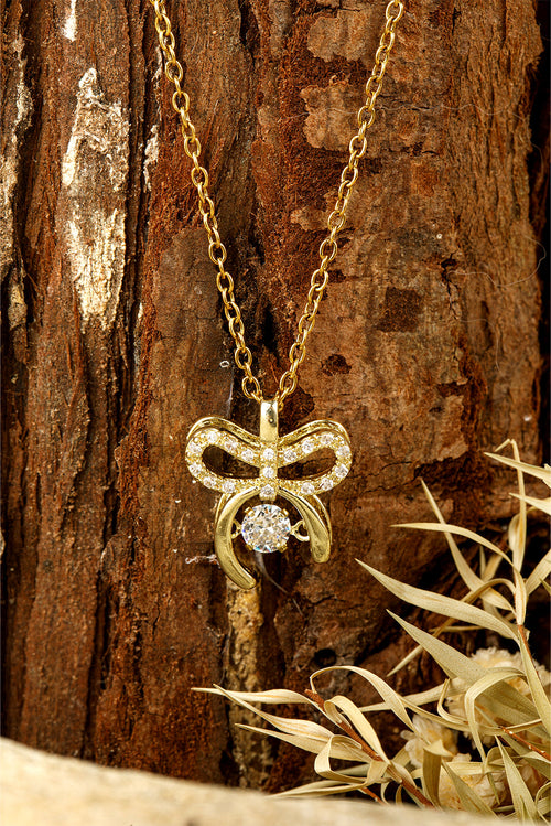 Athena Pendant Plated alloy Necklace-1