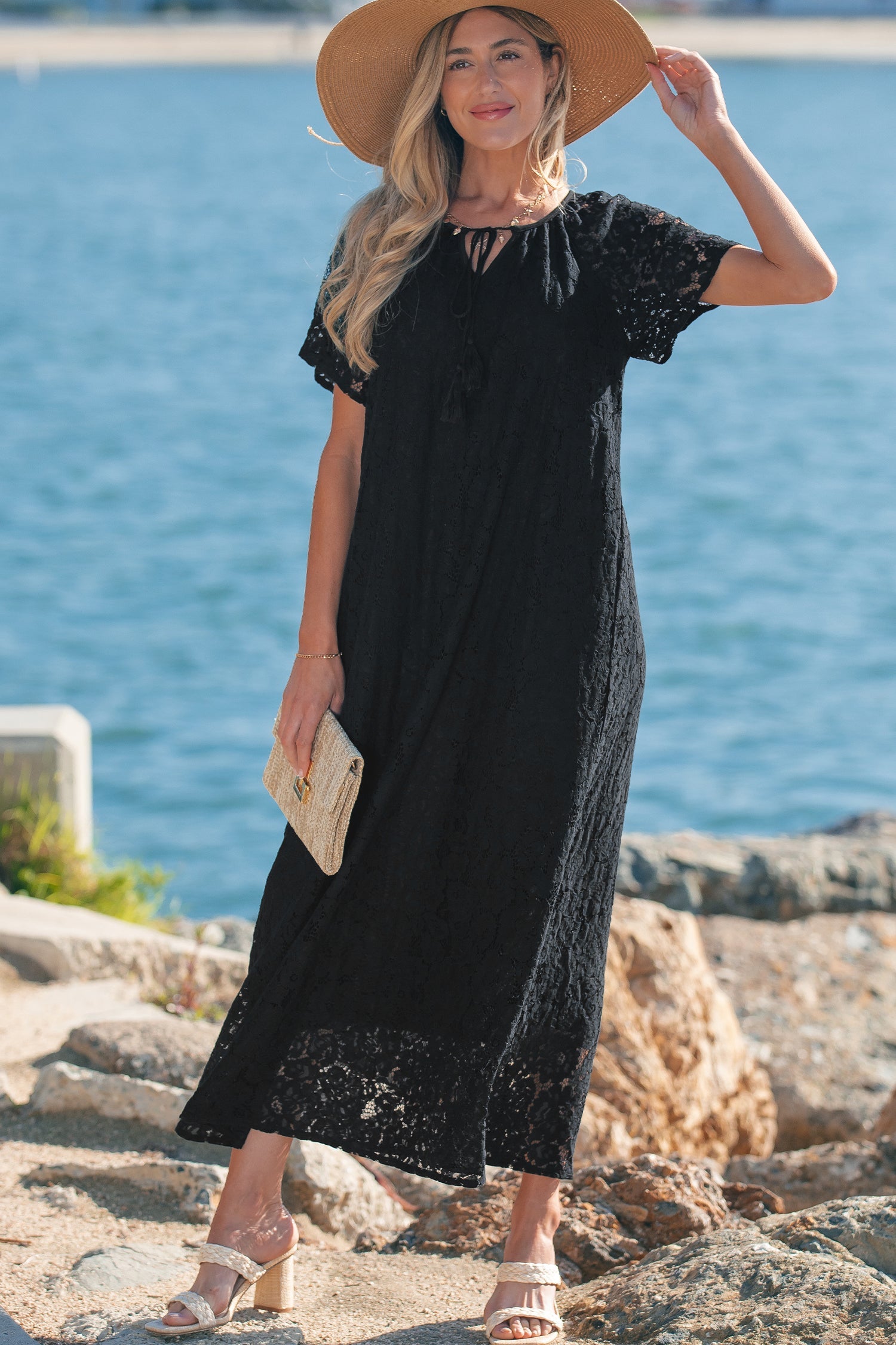 Keziah Vacation Loose Maxi Dress-0