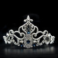 LO2110 - Imitation Rhodium Brass Tiaras & Hair Clip with Top Grade Crystal  in Montana-0