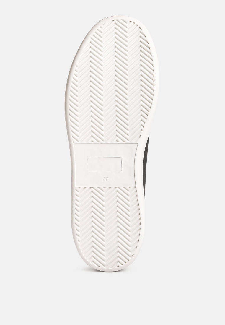 Minky Lace Up Casual Sneakers-4