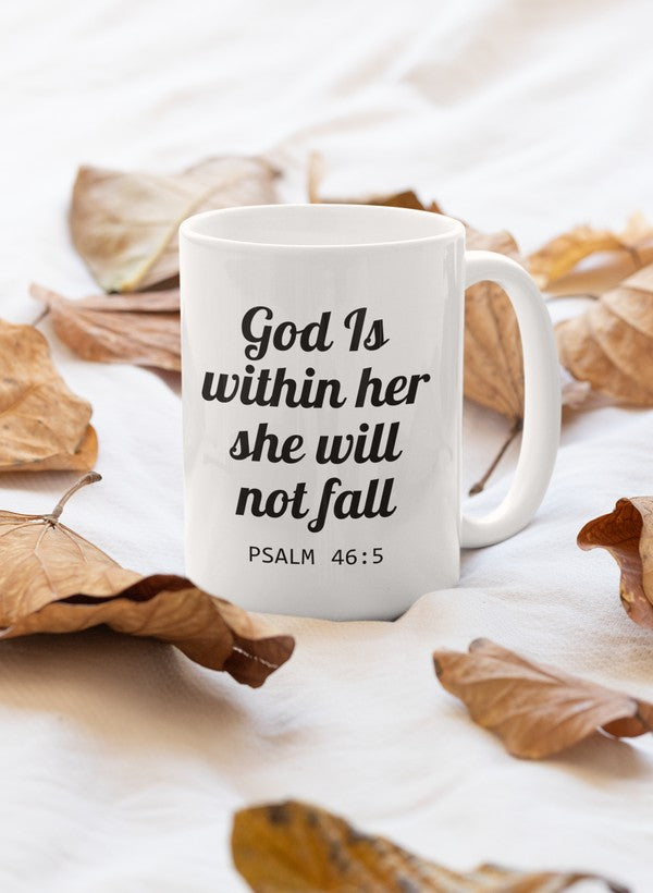 God Is Within Her She Will Not Fall Mug-0