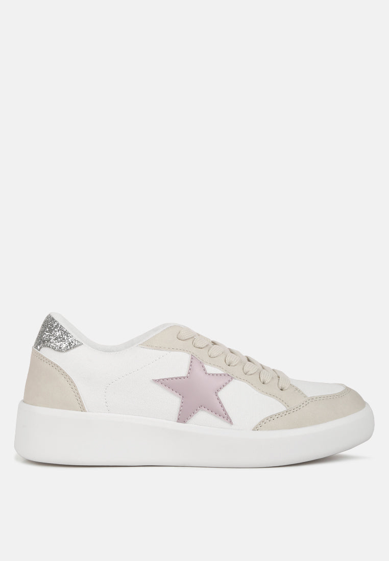 Perry Glitter Detail Star Sneakers-2