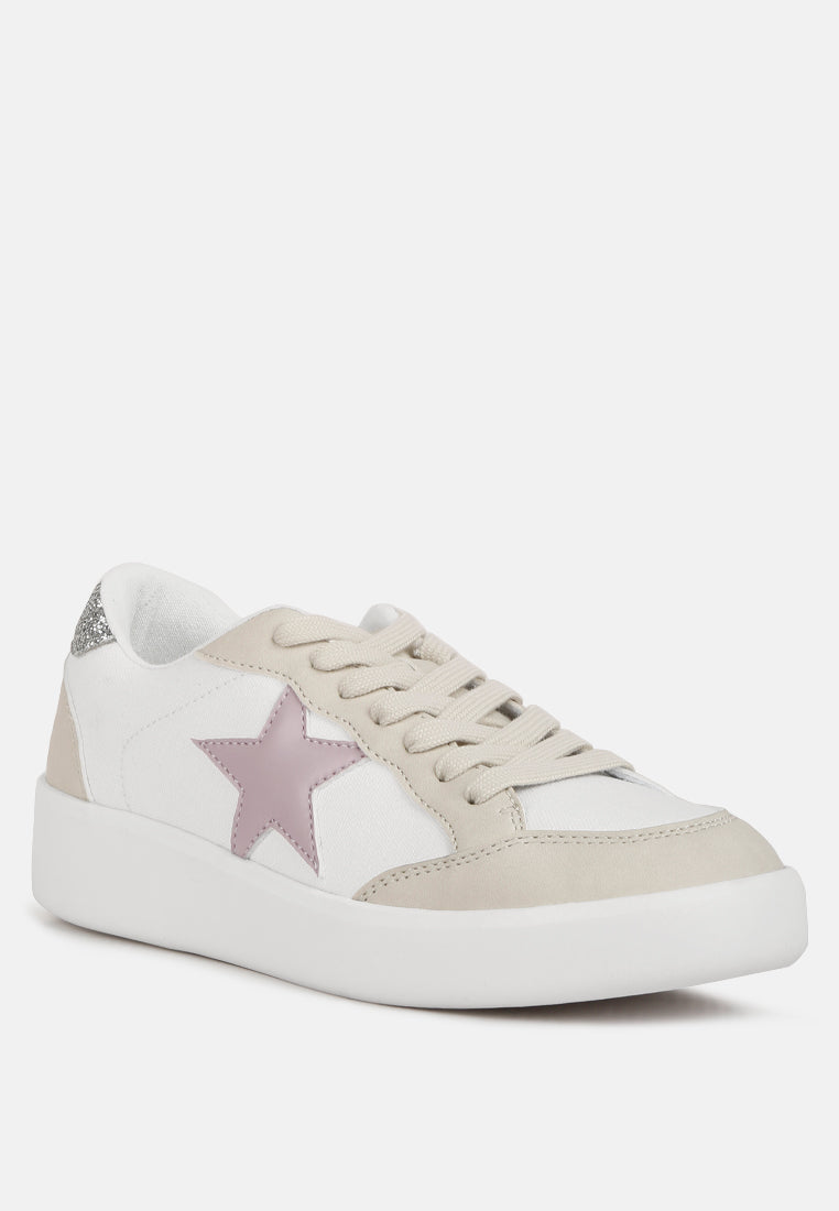 Perry Glitter Detail Star Sneakers-3