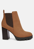 Sonia Block Heeled Chelsea Boots-0