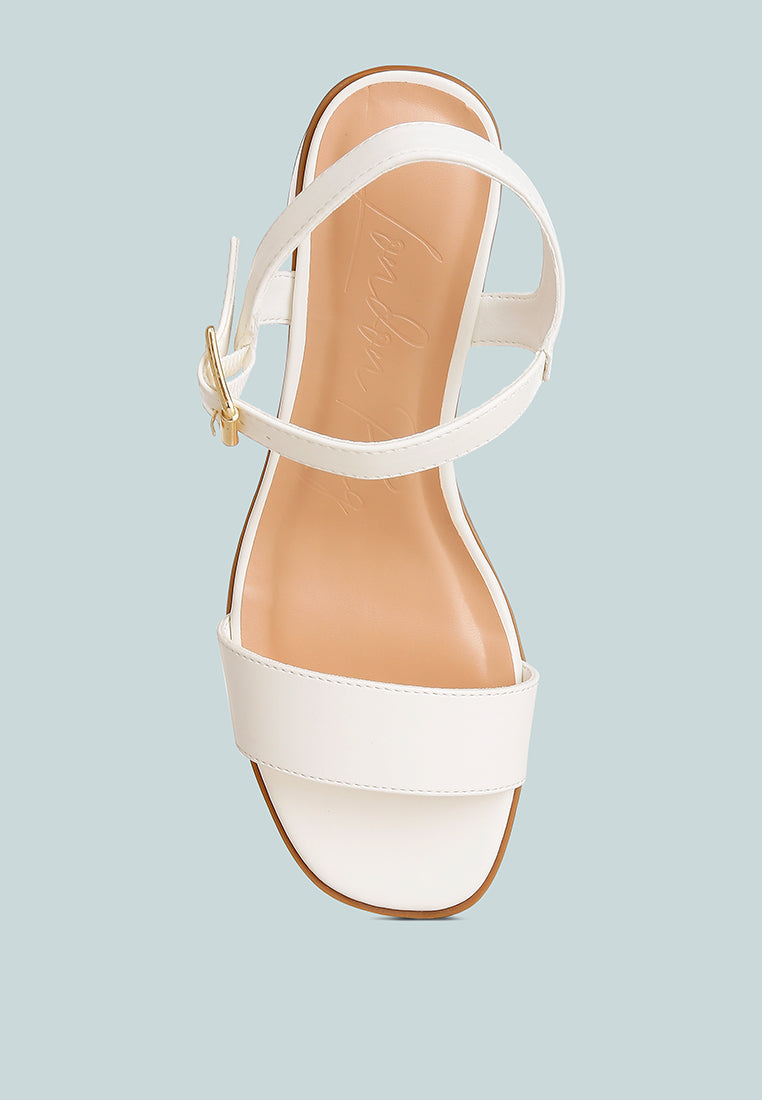 Varya Stacked Heel Sandals-3